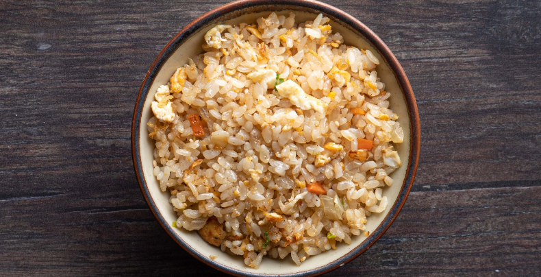 Chicken and vegetable fried rice